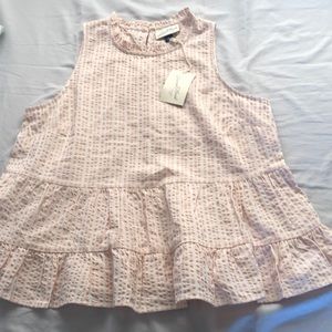 100% cotton babydoll top